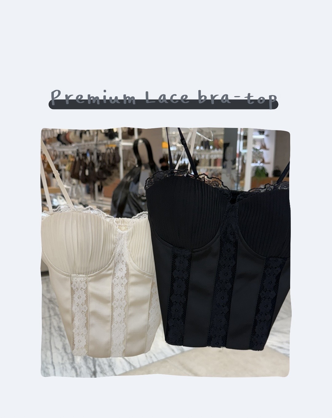 Premium Lacie Bra-Top *Special Price*