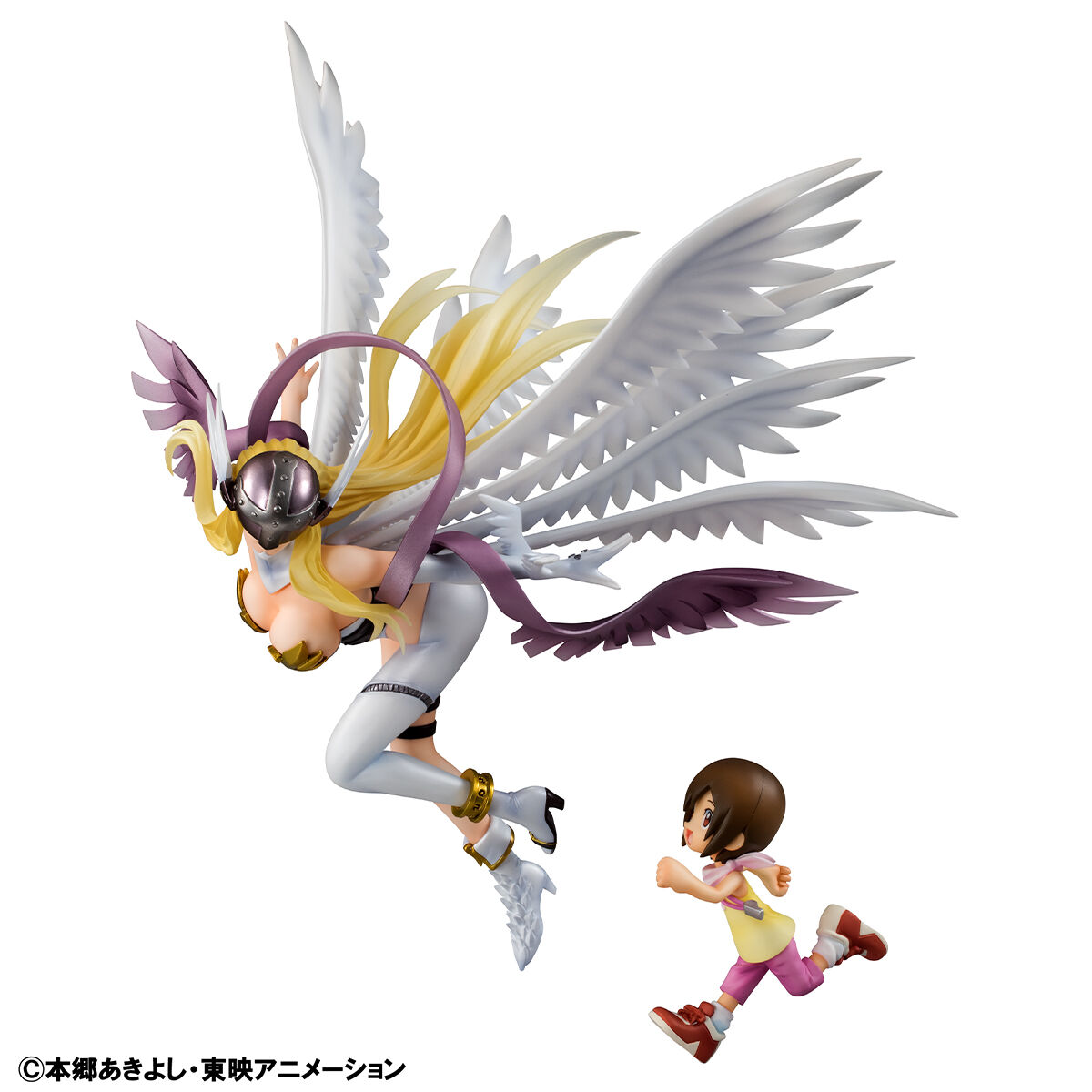 G.E.M.系列 數碼暴龍 Digimon 01大冒險 天女獸&八神光 Figure 再販 #P-DMF0037 [MegaHouse] (PRE-ORDER) [2026/08]