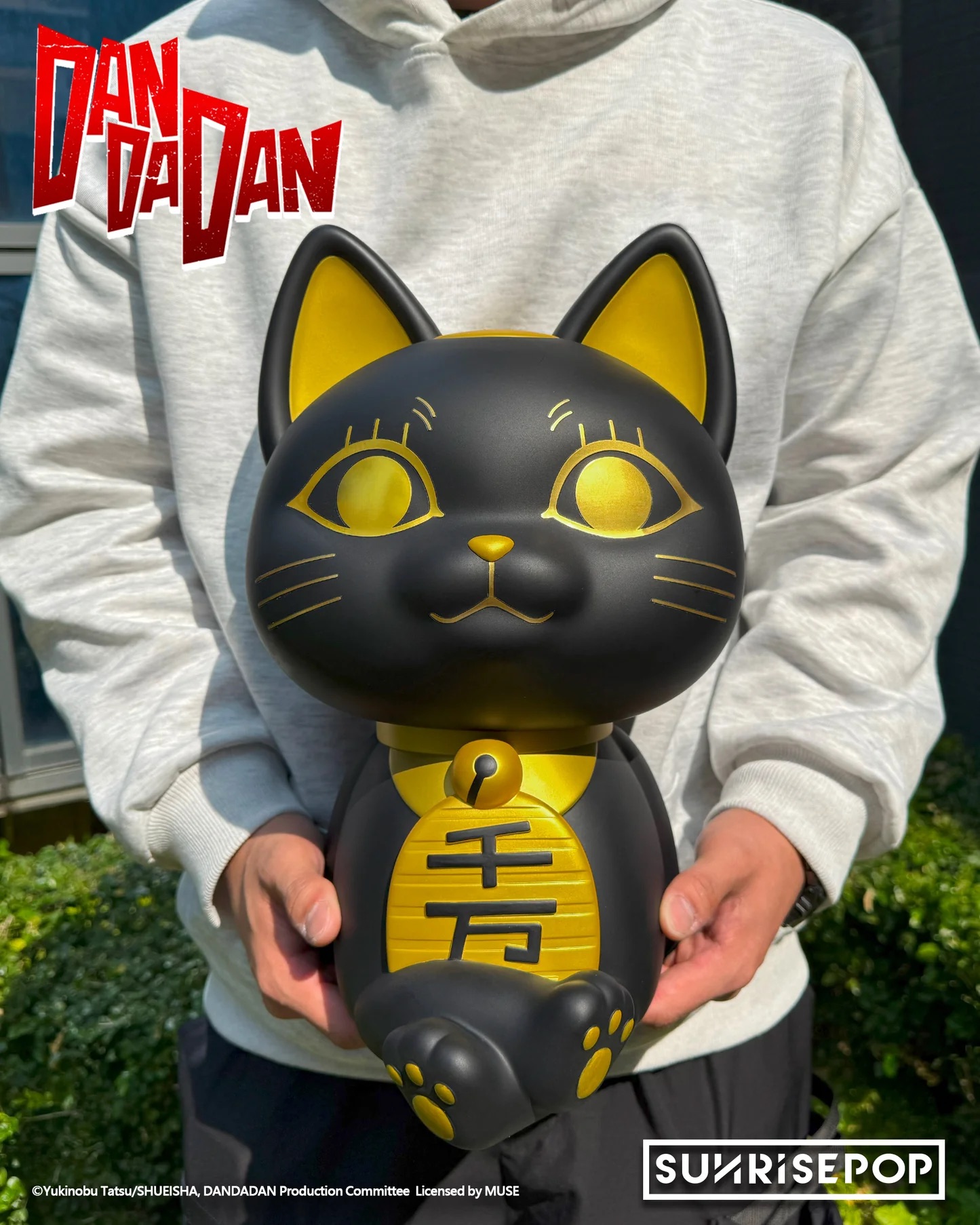 📦訂購 台灣代購 SUNRISEPOP 膽大黨 高速婆婆 (貓版) 加大存錢筒 錢罌 Plus Coin Bank (黑金版) 