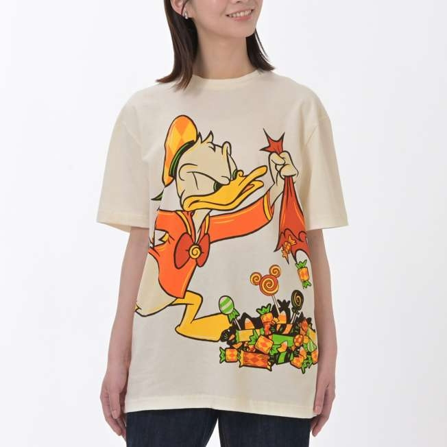 🌸 【預訂】Donald 短袖Tee <日本限定> - 2027 DISNEY HALLOWEEN