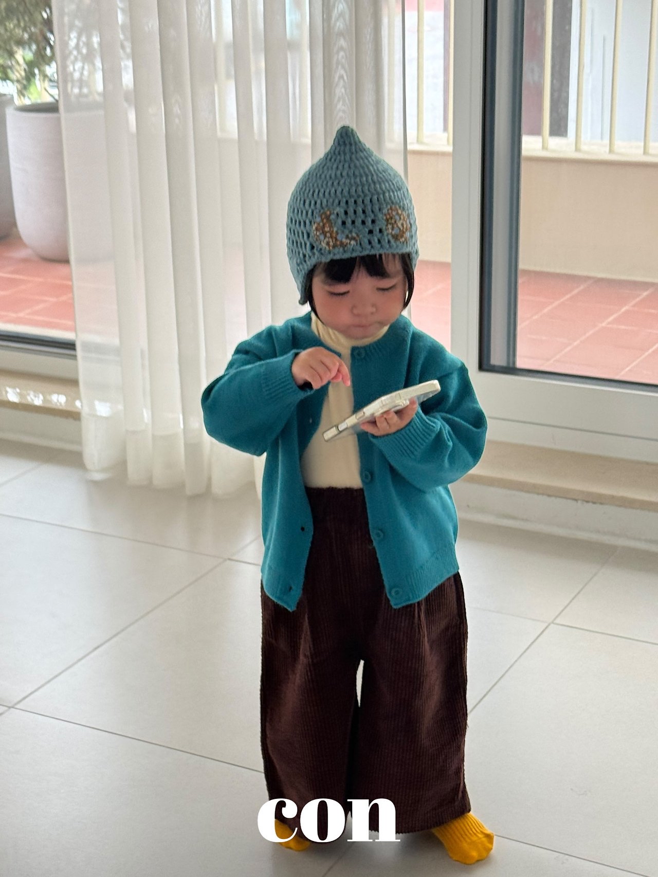 Con | Fluffy corduroy pants