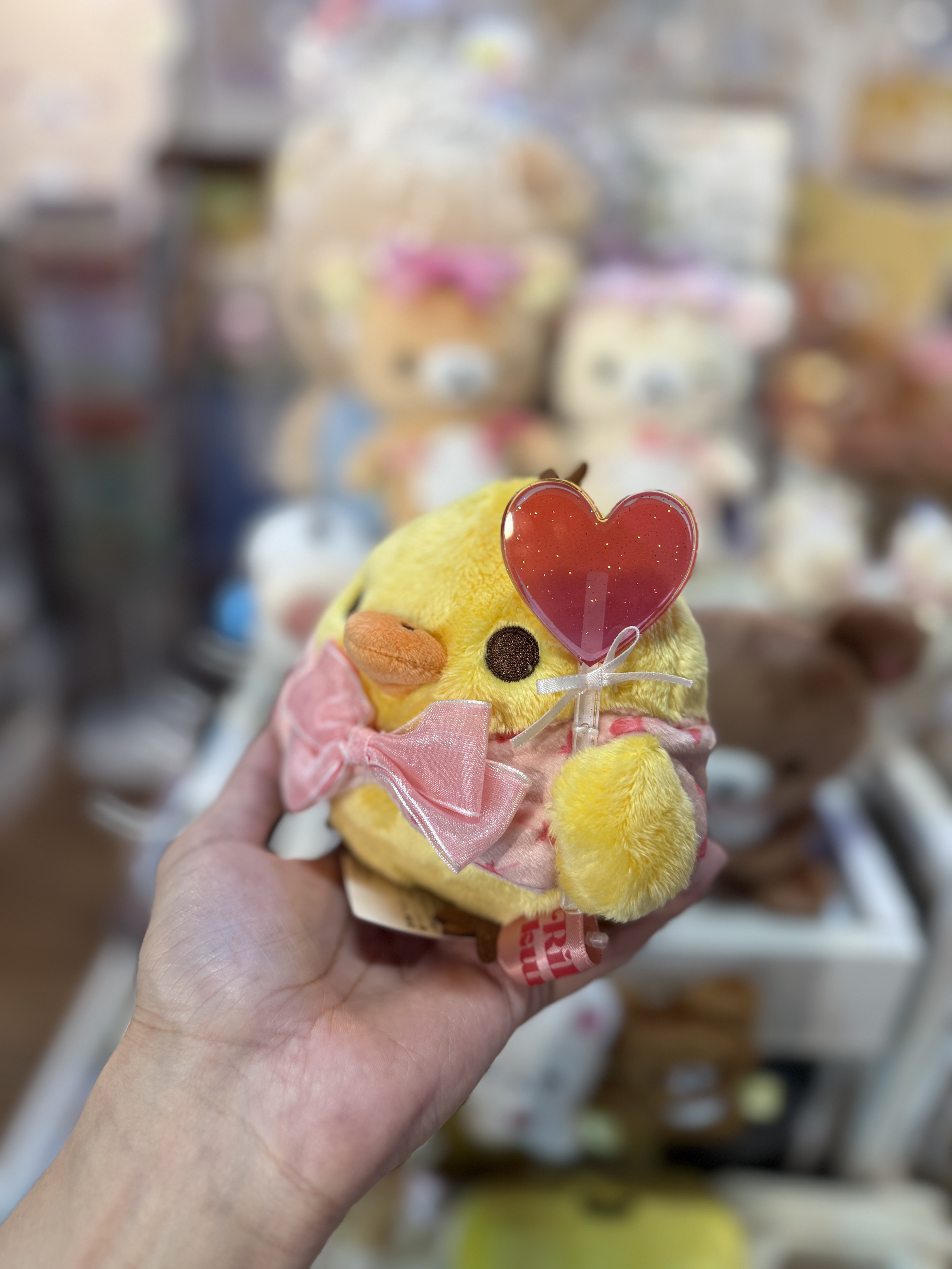 《現貨》全新日本專店限定 Rilakkuma情人節造型公仔