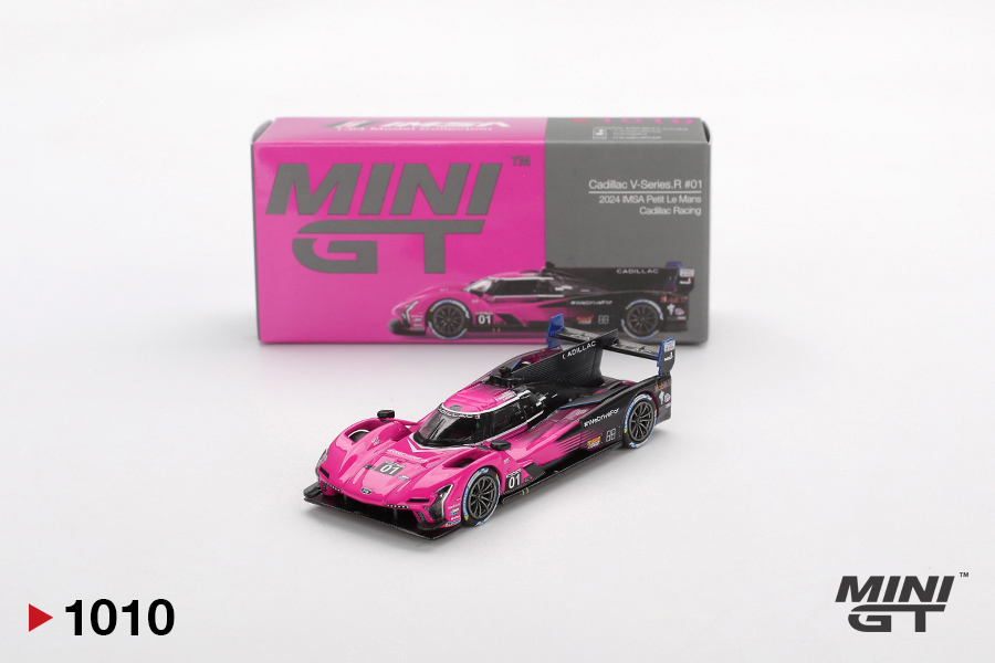 Mini GT 1/64 PoCadillac V-Series.R #01 Cadillac Racing 2024 IMSA Petit Le Mans  - MGT01010-L