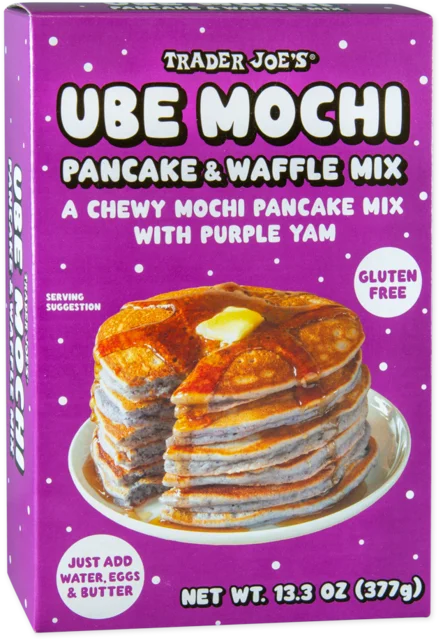 Trader Joe's Ube Mochi Pancake & Waffle Mix