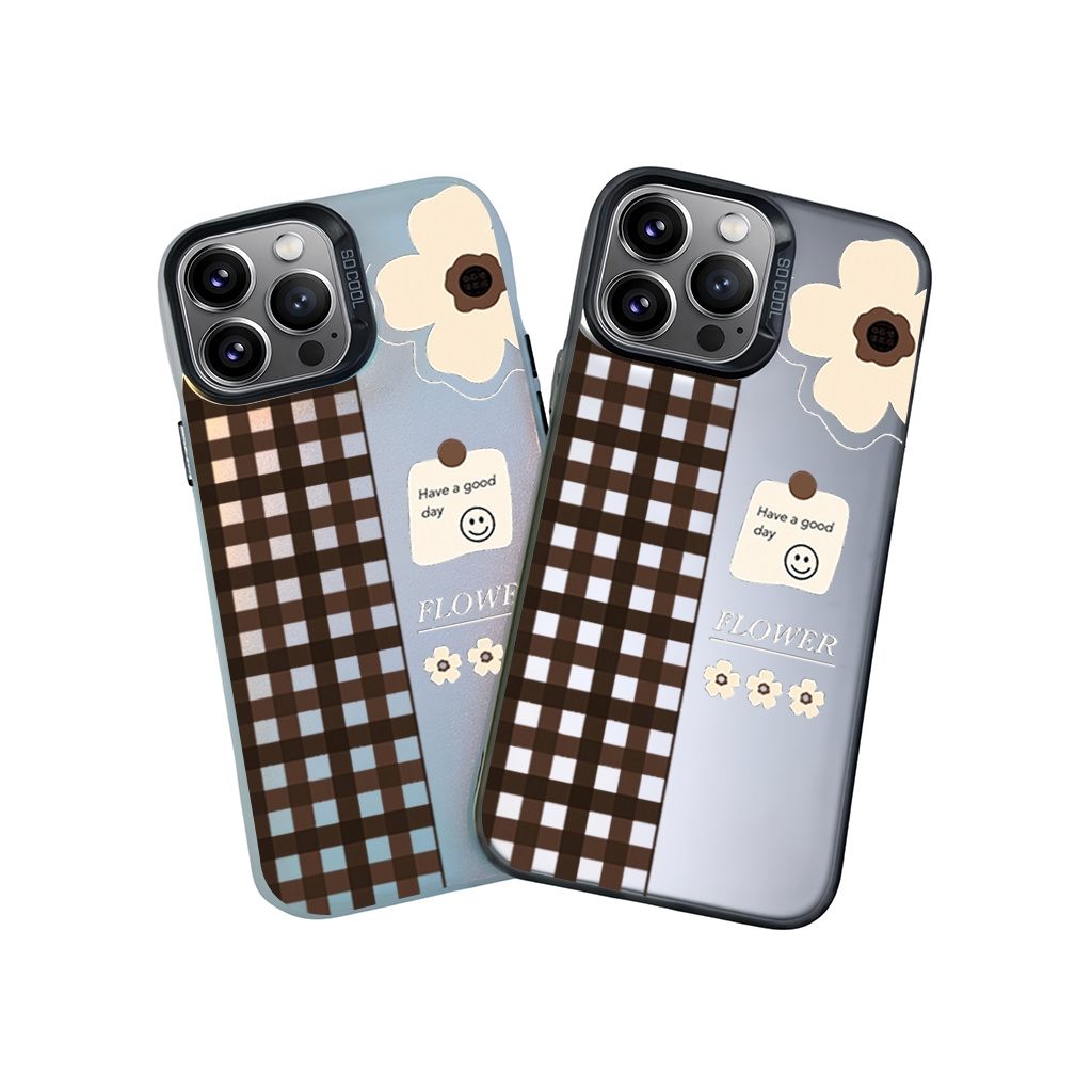 IMD CASE PHONE FOR INFINIX - DESIGN FLOWER H