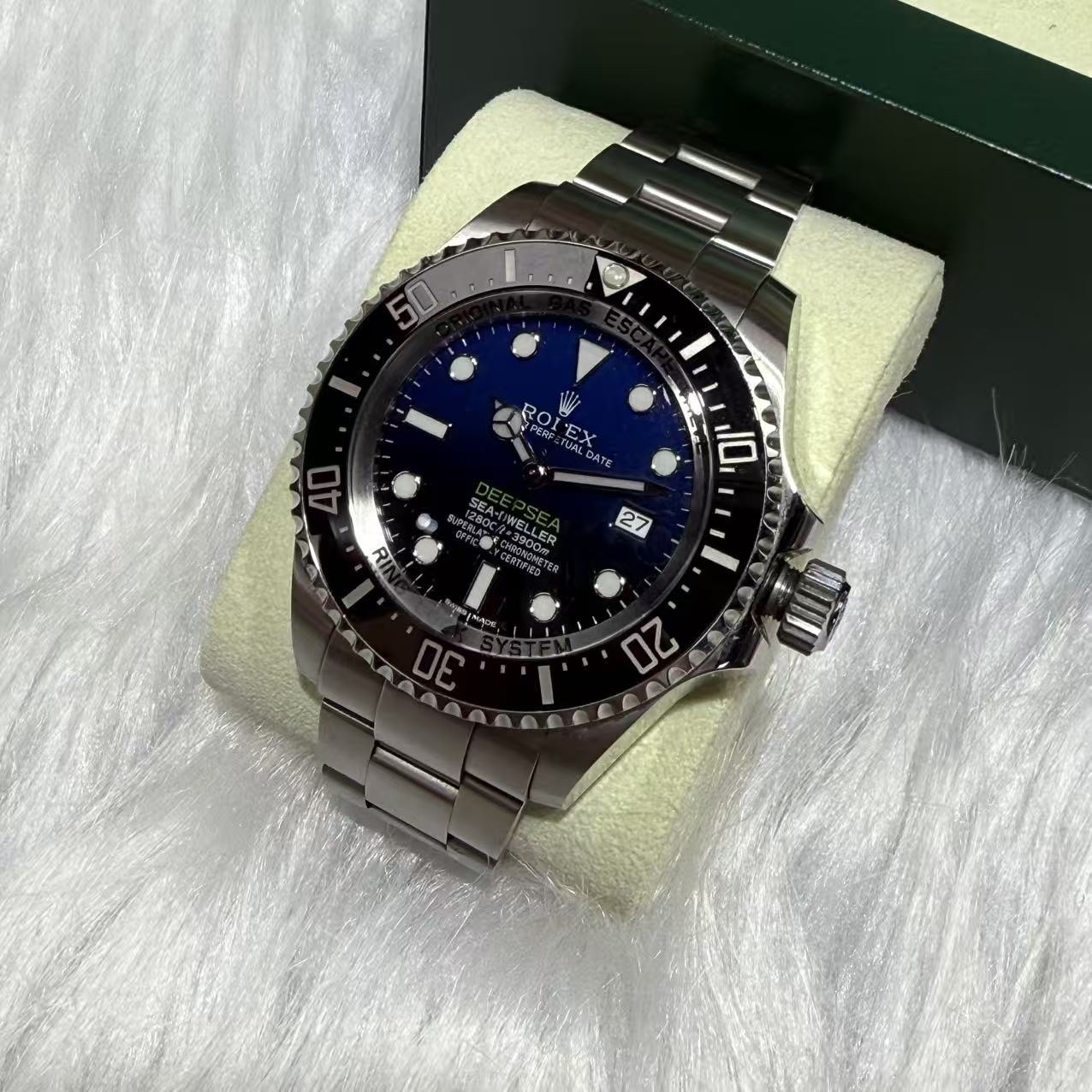 Rolex 勞力士 Sea-Dweller Deepsea 漸變藍面潛水錶 大鬼王Fullset