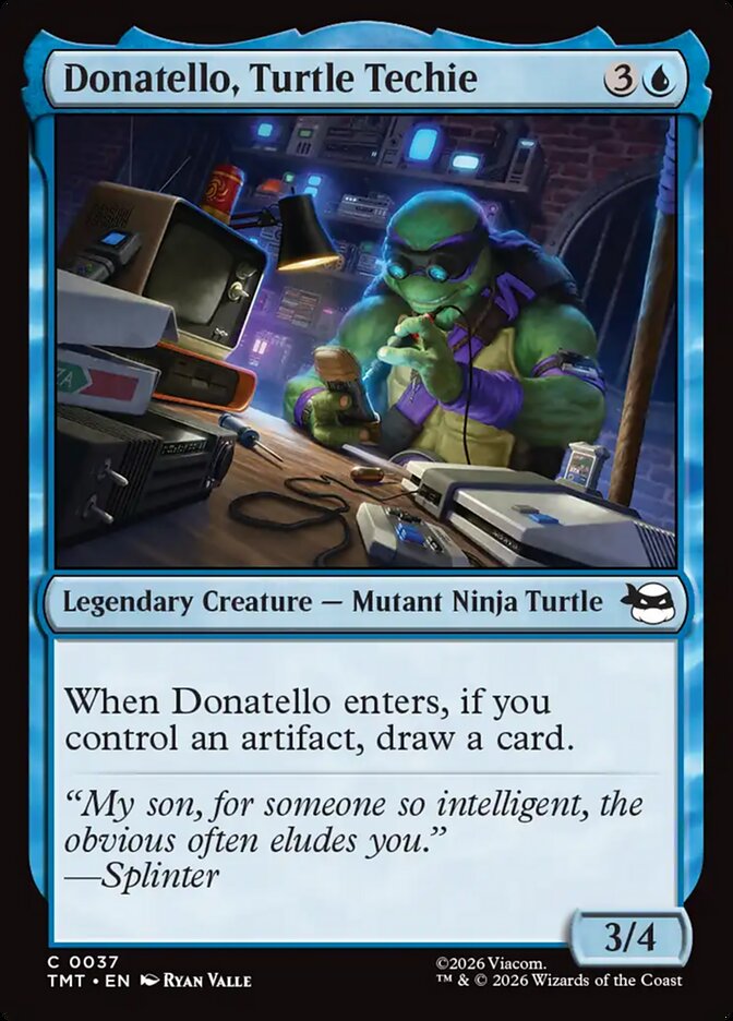 Donatello, Turtle Techie [TMT-37] [EN]