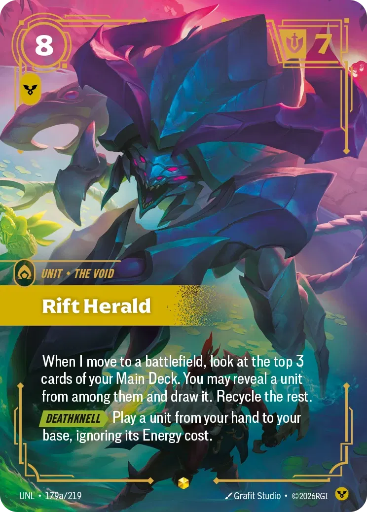 Unleashed - Showcase - Order Rune (Set 3)