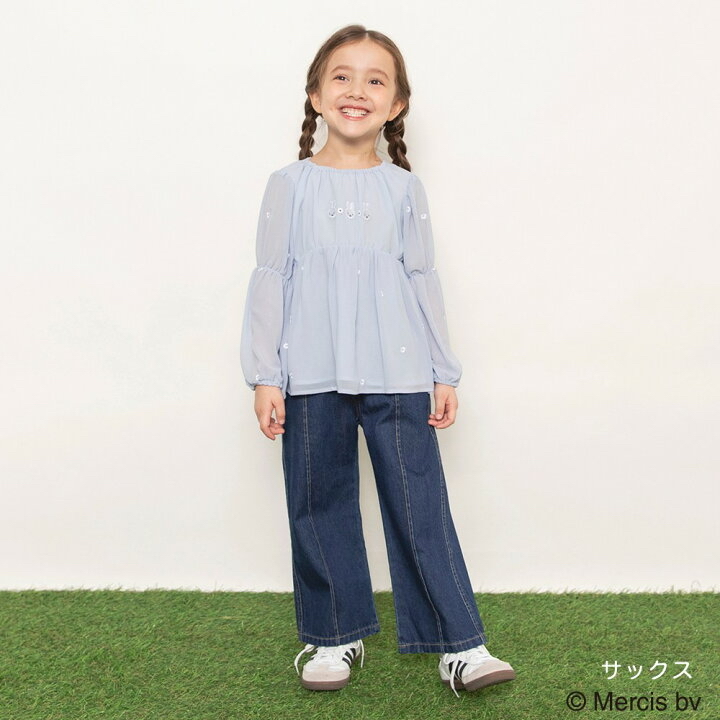 🇯🇵預訂 日本直送🇯🇵Branshes x Miffy系列兩色人物花花刺繡雪紡上衣