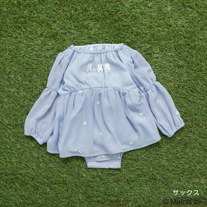 🇯🇵預訂 日本直送🇯🇵Branshes x Miffy系列兩色人物花花刺繡雪紡包屁裙