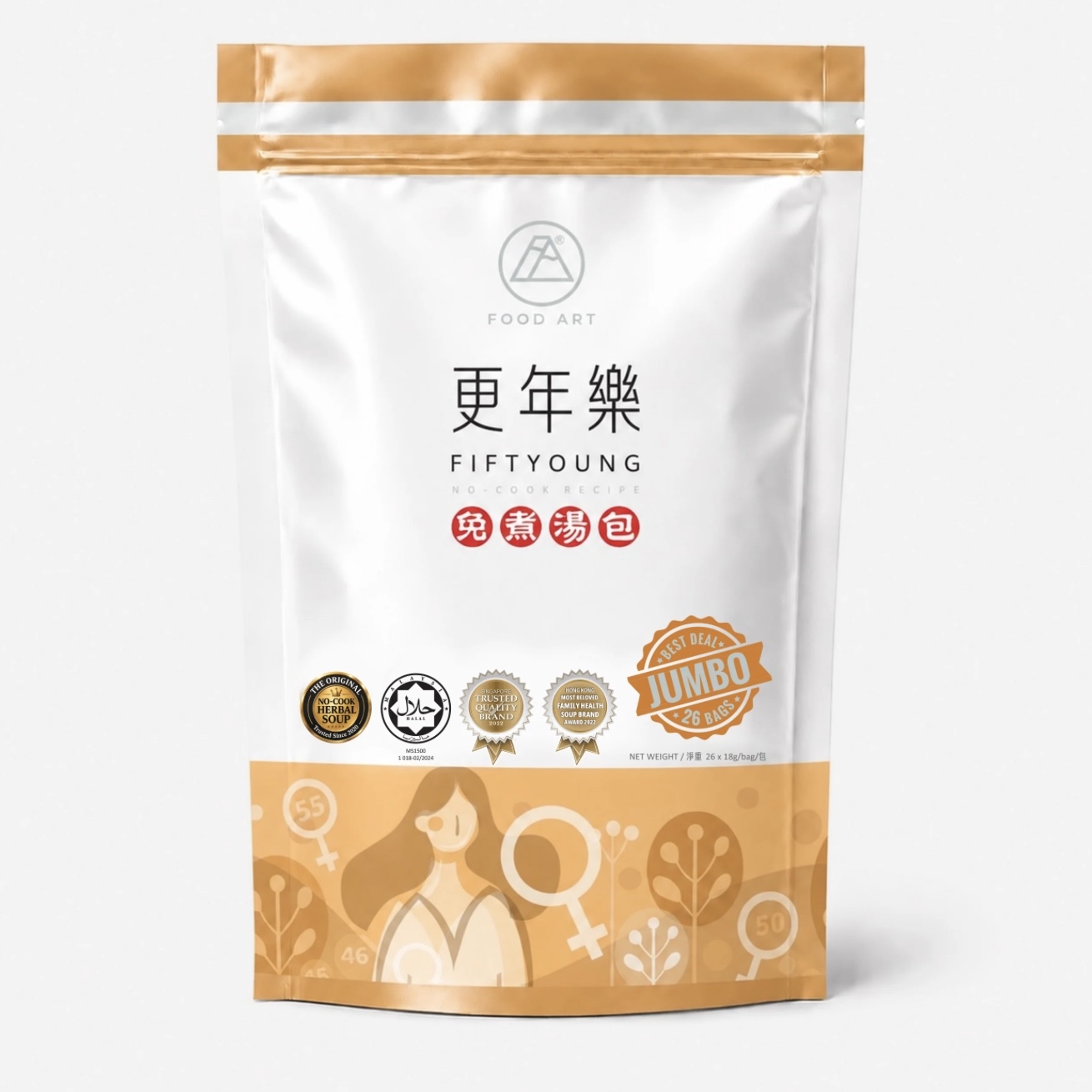 食之藝 更年樂 【Food Art FIFTYOUNG】 - 平衡陰陽，更年無憂