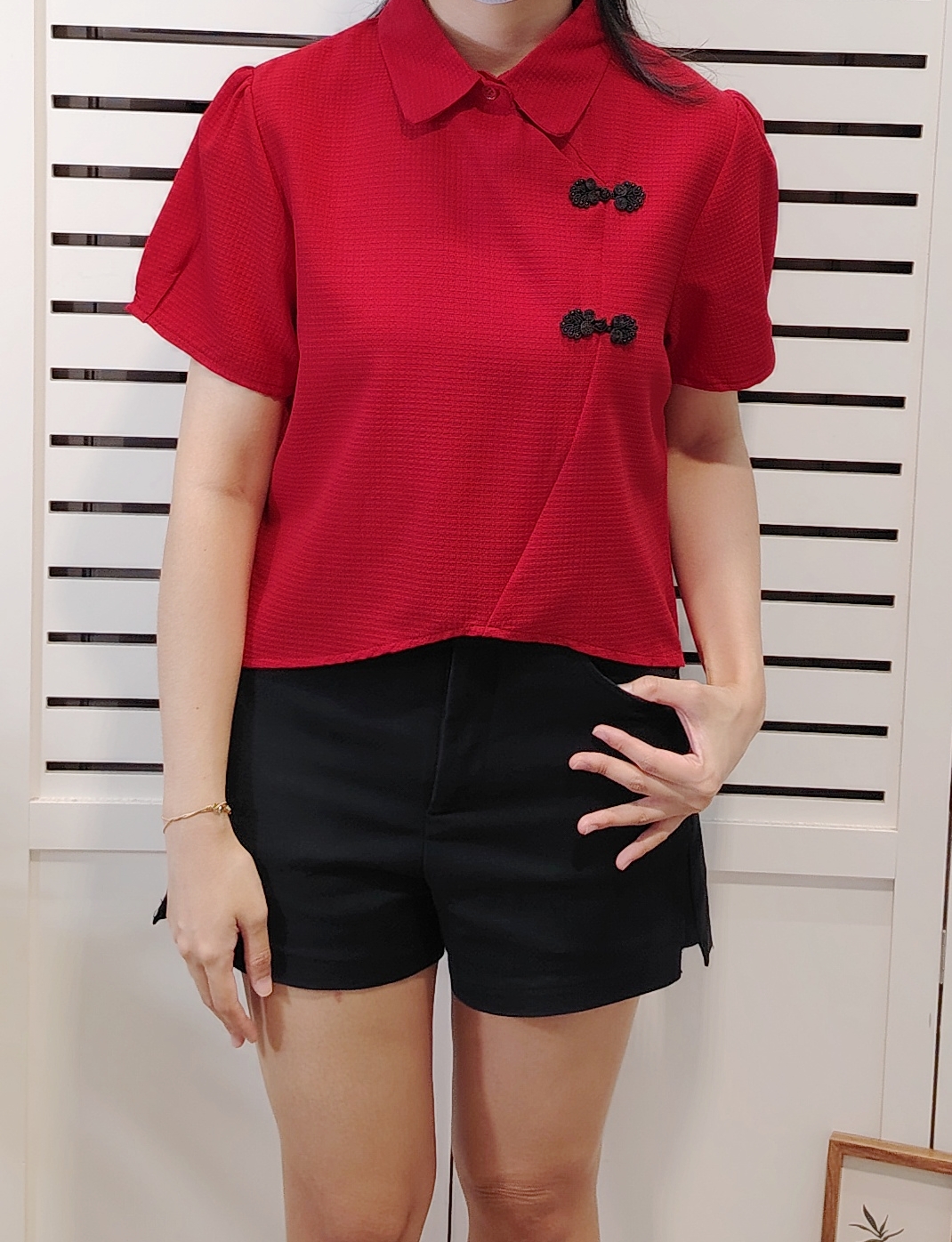 LY6001 Cny Style Blouse