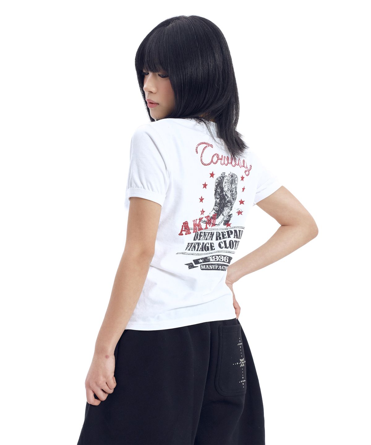 🇰🇷訂購｜AAKAM 26SS｜AKM CROS2 Half Top 2色 