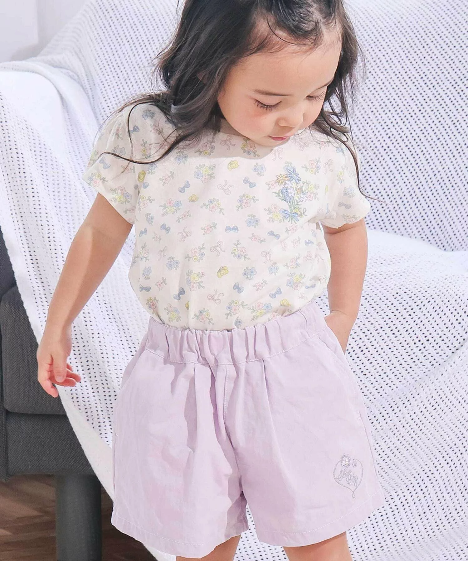 🆕【⭐訂購⭐】🌀 🇯🇵 日本直送  防污處理 有機棉 女童短袖TEE［8款選］🌀 [ELCA-0154][260405]