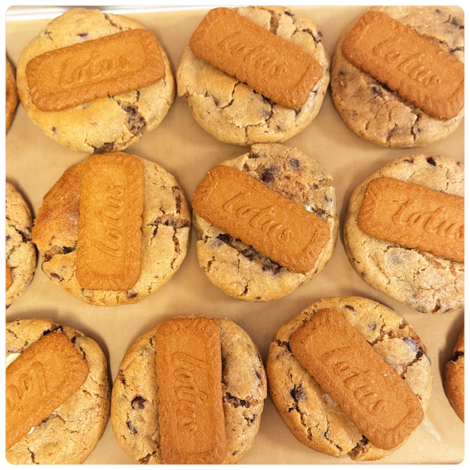 肉桂焦糖海鹽夏威夷果仁美式軟曲奇 Biscoff w/ Salted CaramelMacadamia Nut