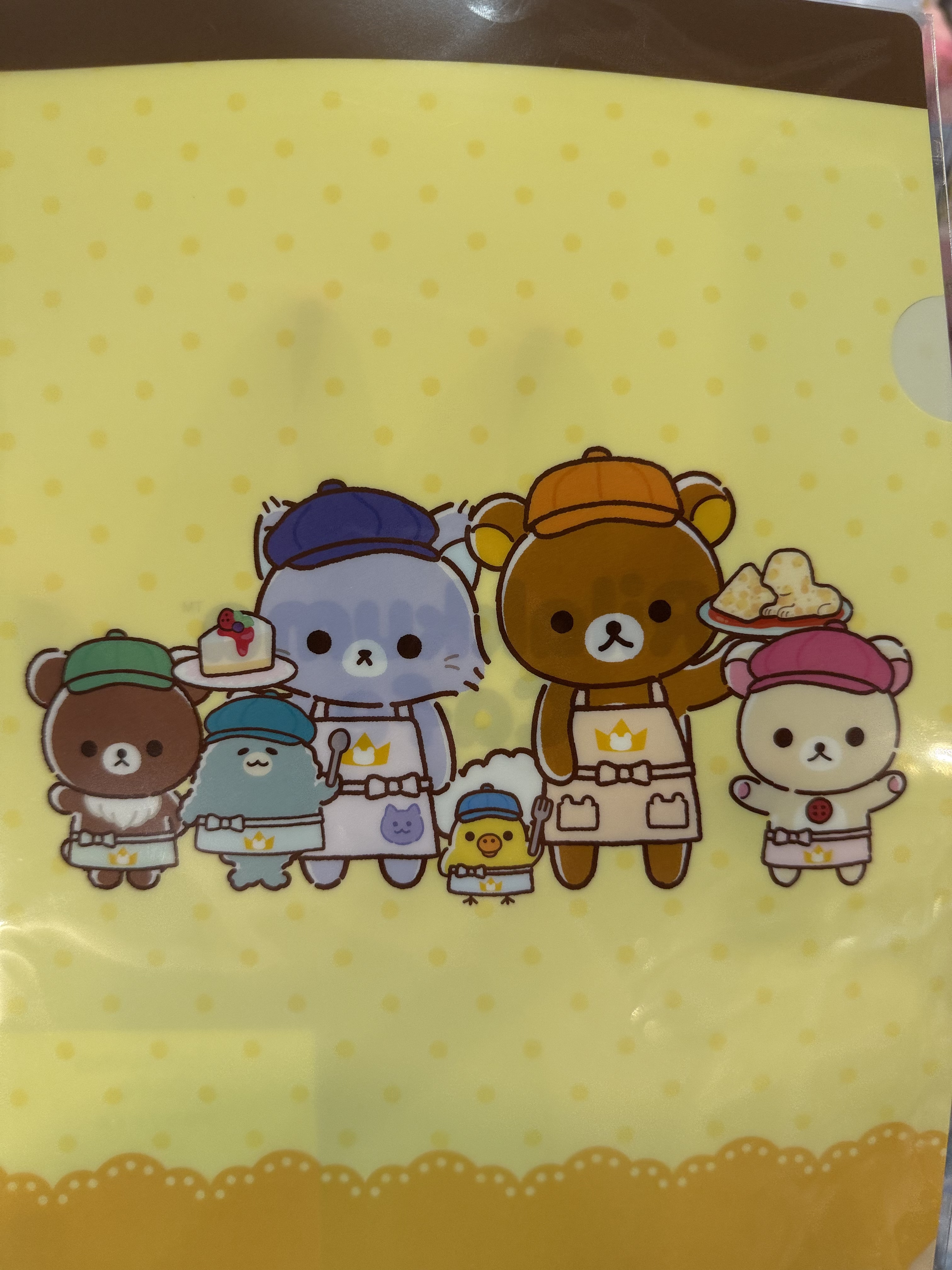 《現貨》全新日本rilakkuma 動畫cafe限定A4 file