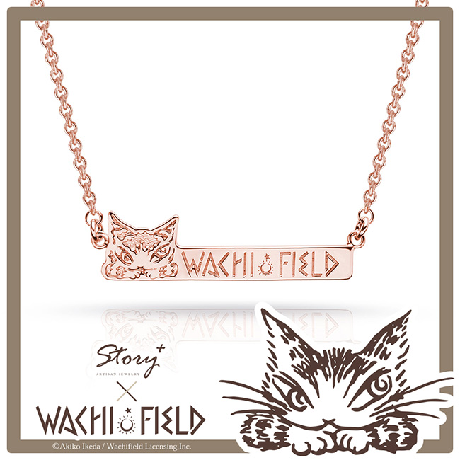 📦訂購 台灣限定 STORY 故事銀飾 經典達洋貓系列 瓦奇菲爾德長牌純銀頸鏈