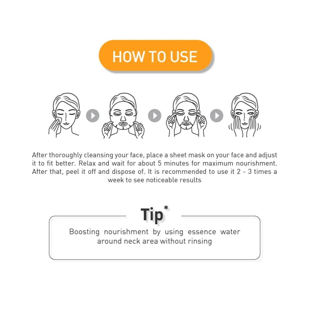 BABY BRIGHT - 祛斑亮膚面膜 1片