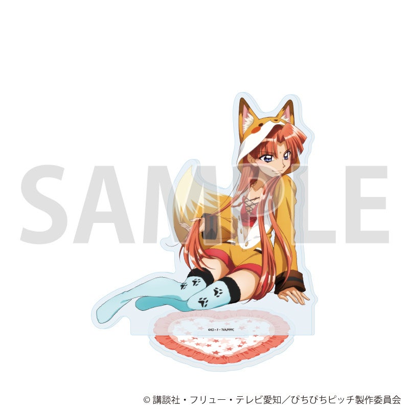 動物睡衣派對 立牌 (Mermaid Melody Pichi Pichi Pitch) ｜唱K小魚仙 X eeo Store【預購】 (26PP73-P)
