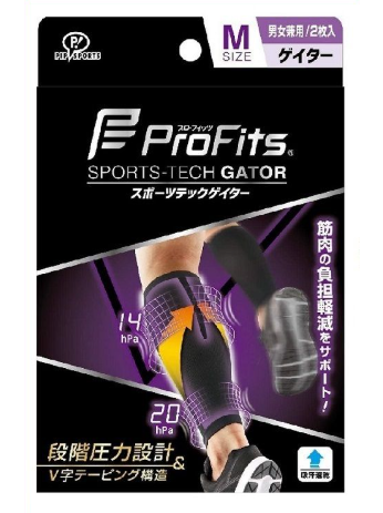 PS289/Pro-fits超薄透氣運動護小腿壓力套對裝中碼