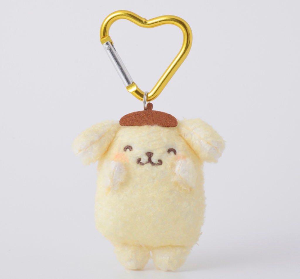 ［9月中到貨]🇯🇵日本直送 Sanrio 笑咪咪愛心扣掛件