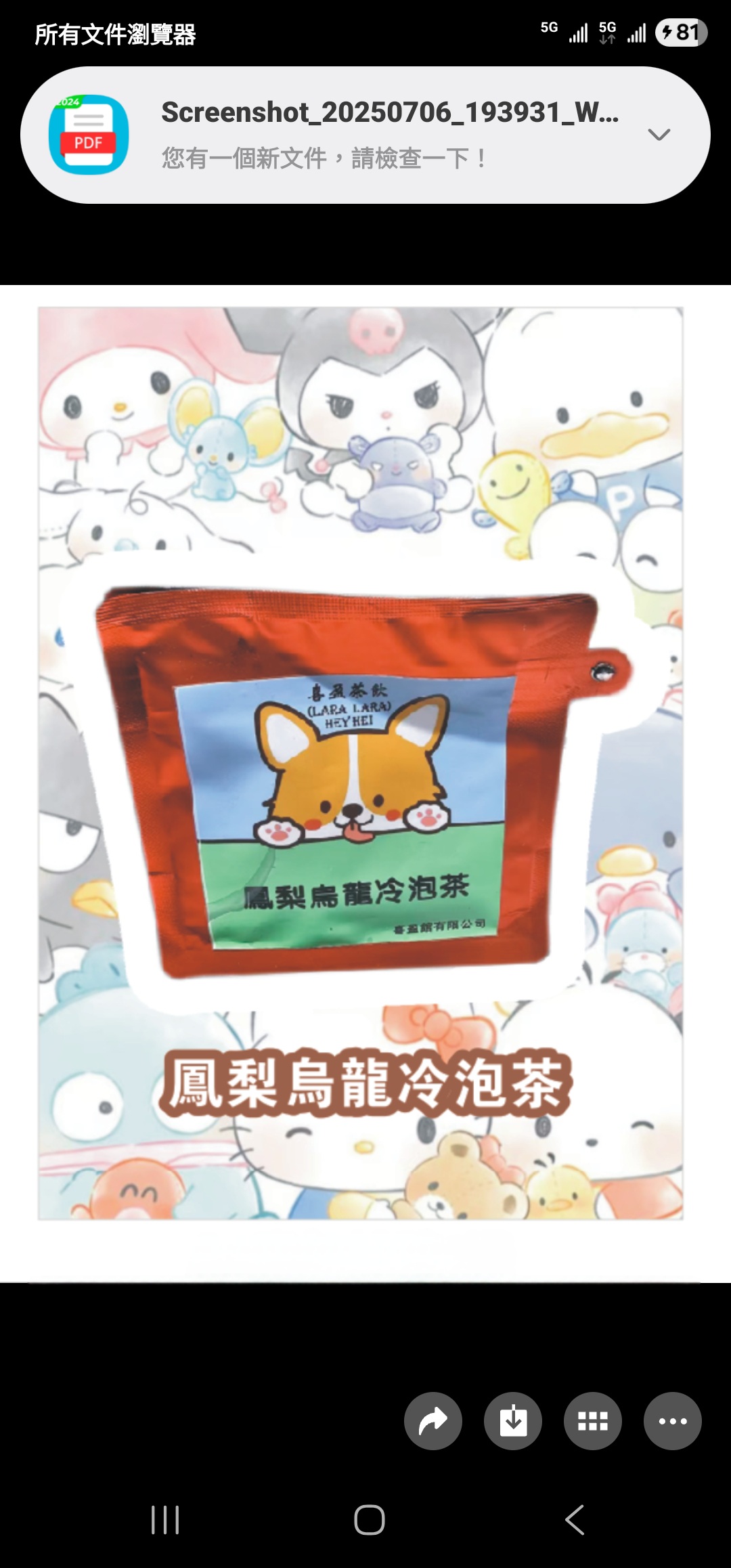 ***Lara-Lara 台灣果味茶糸列鳳梨烏龍散裝冷泡茶***