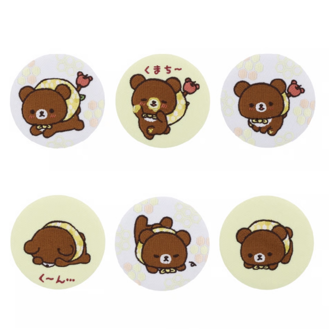 鬆弛熊 細佬熊限定 刺繡襟章｜預訂