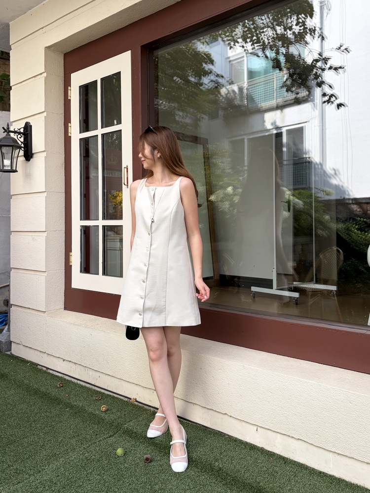 The Classic Button-Front Dress