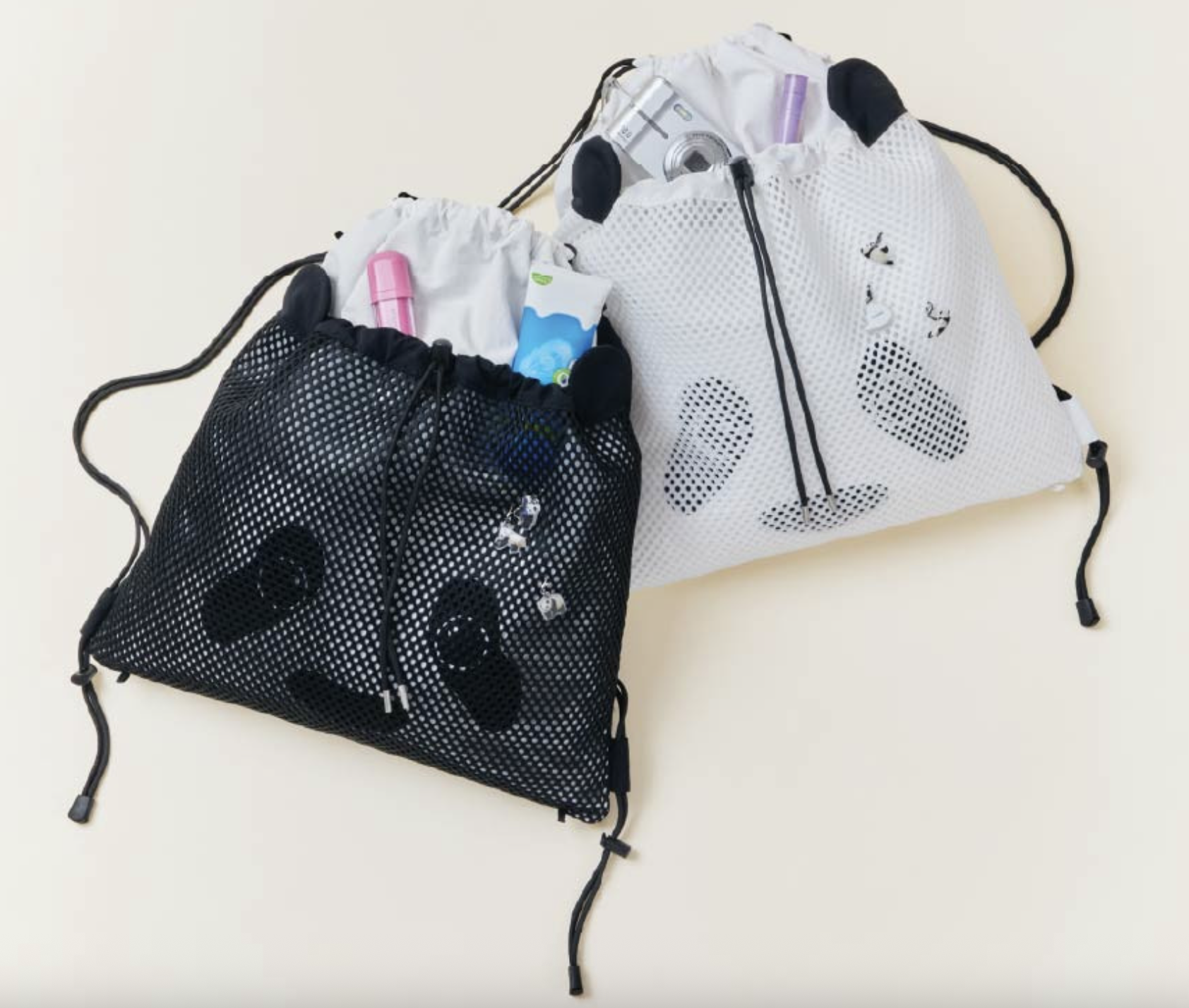 📦訂購 韓國代購 COLLER x Everland Bao Family 寶家族 睿寶輝寶 STRING BAG 鎖匙扣&索繩背包套裝