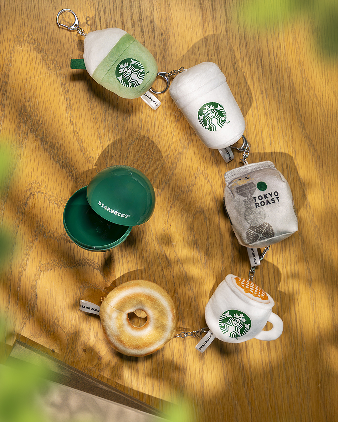 🇯🇵Starbucks扭蛋☕掛飾🍵🍩 Starbucks Joyful Capsule