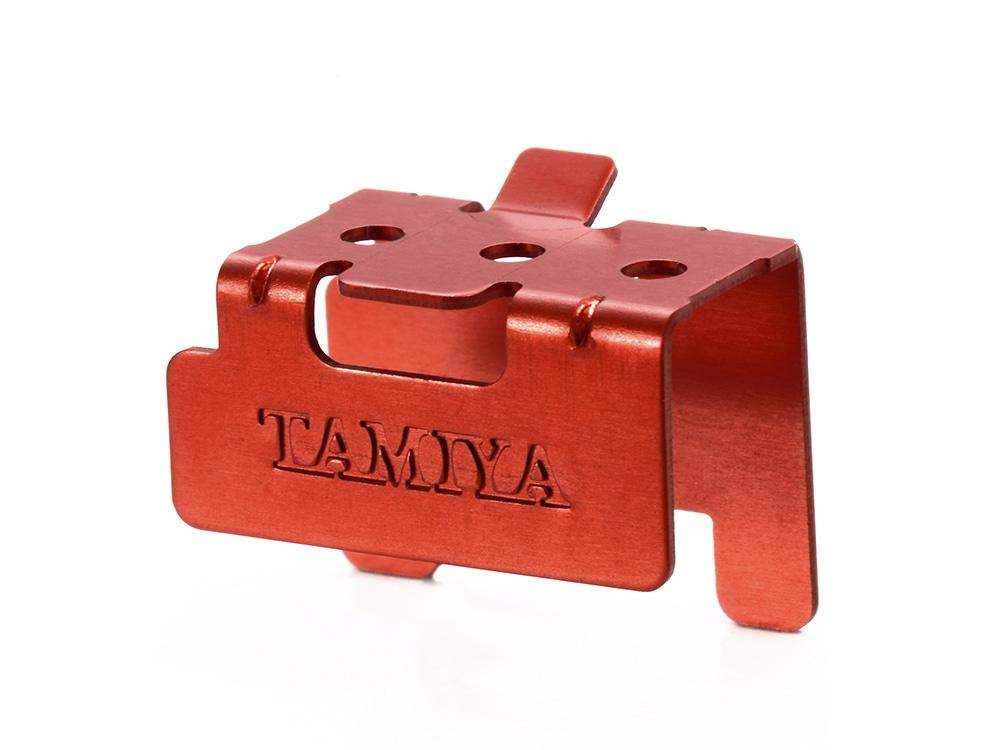 ALUMINUM MOTOR SUPPORT (RED) MINI 4WD STATION