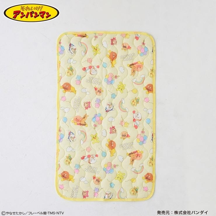 🇯🇵限時預訂 日本直送🇯🇵黃色麵包超人人物滿印涼感床墊70x120cm