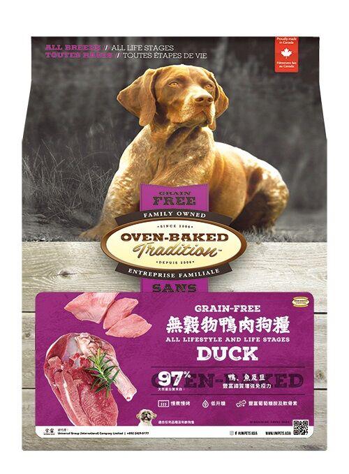 Oven-Baked Tradition 無穀物鴨肉狗糧 - 適用於所有品種及生命階段