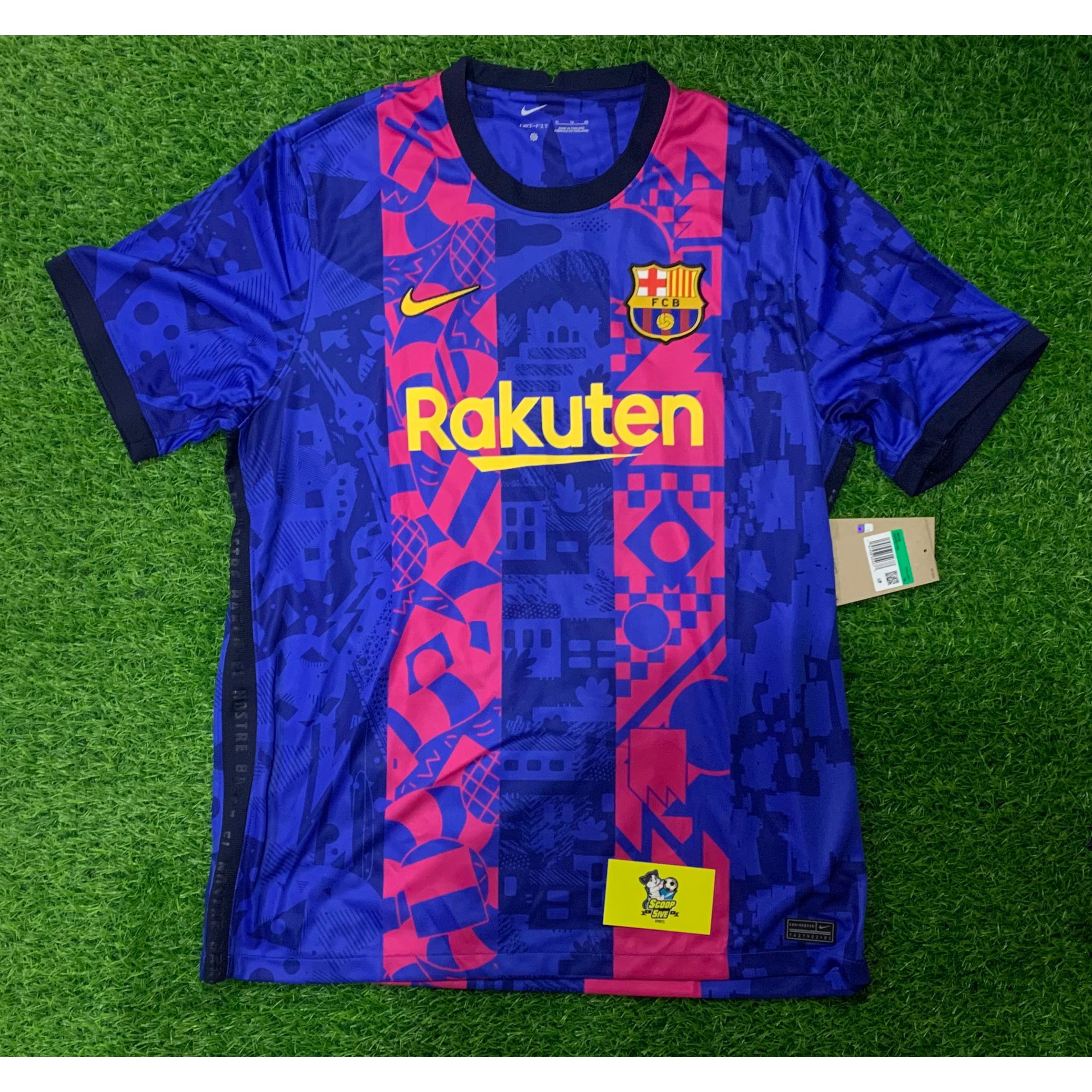 2021-22 巴塞隆拿 歐洲賽 主場 球迷版 短袖
