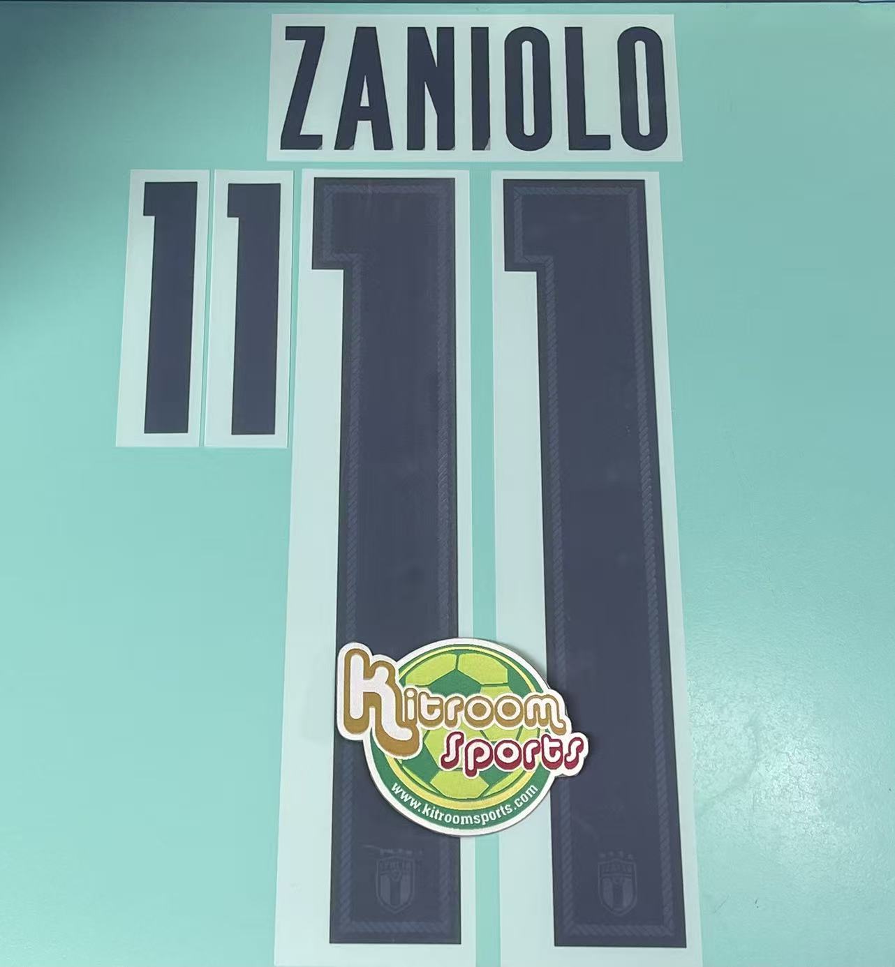 2020 Italy Away Nameset #11 ZANIOLO