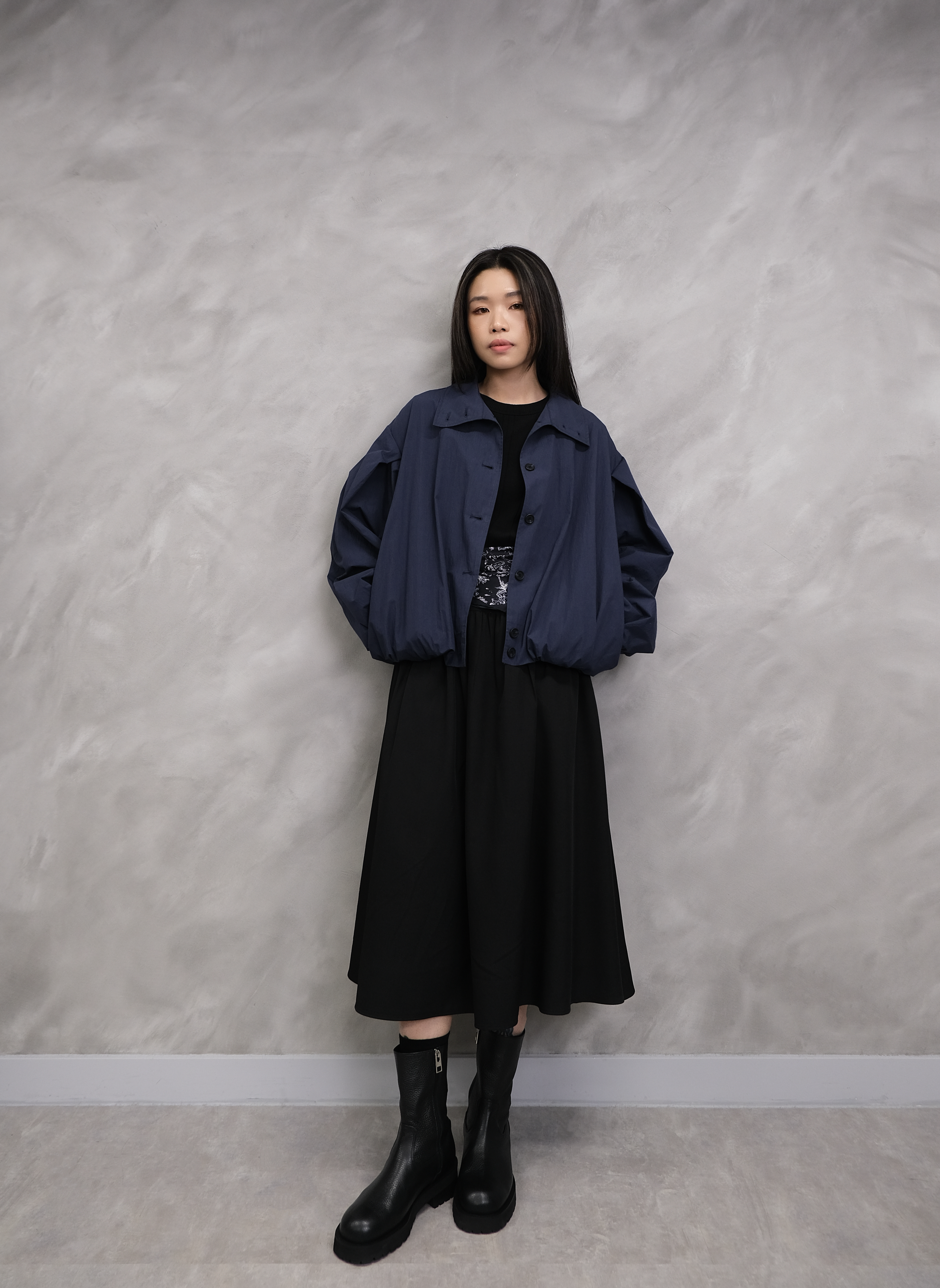 Bubble hem jacket #jk28