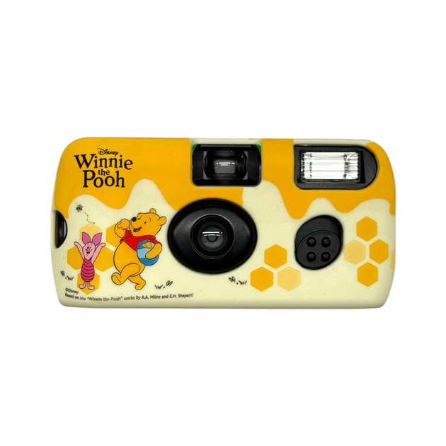 香港行貨 Fujifilm 富士即棄相機套裝 - 小熊維尼 WINNIE THE POOH100週年 (QuickSnap 即棄相機 x2)