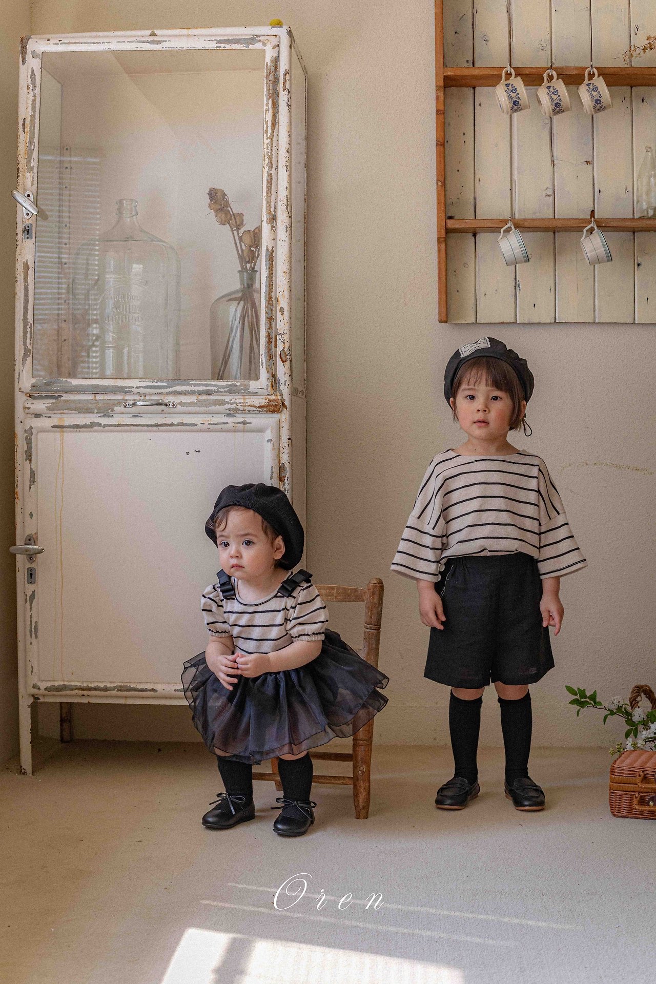 🇰🇷oren包屁裙/set black