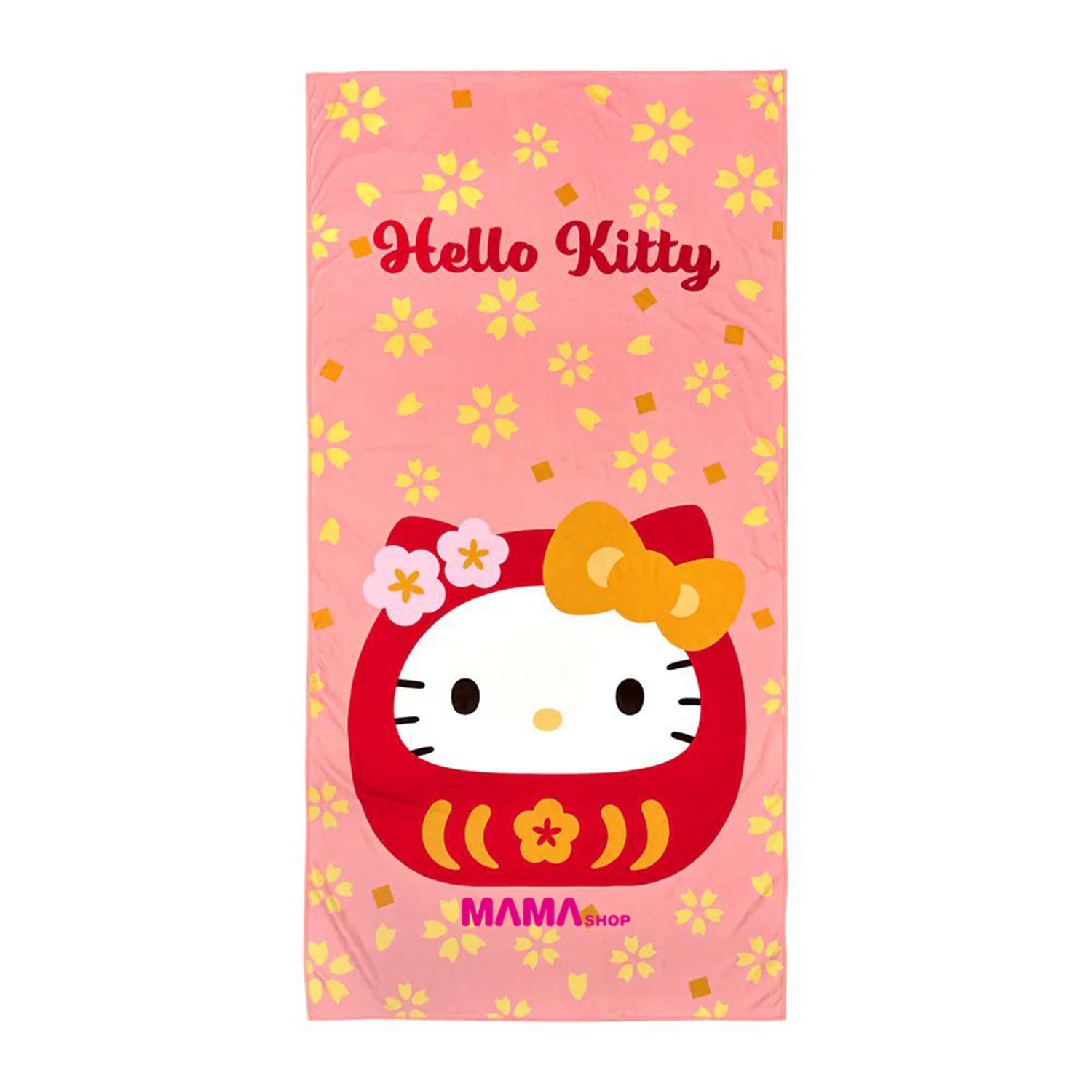 台灣直送 Sanrio 達摩吸水浴巾