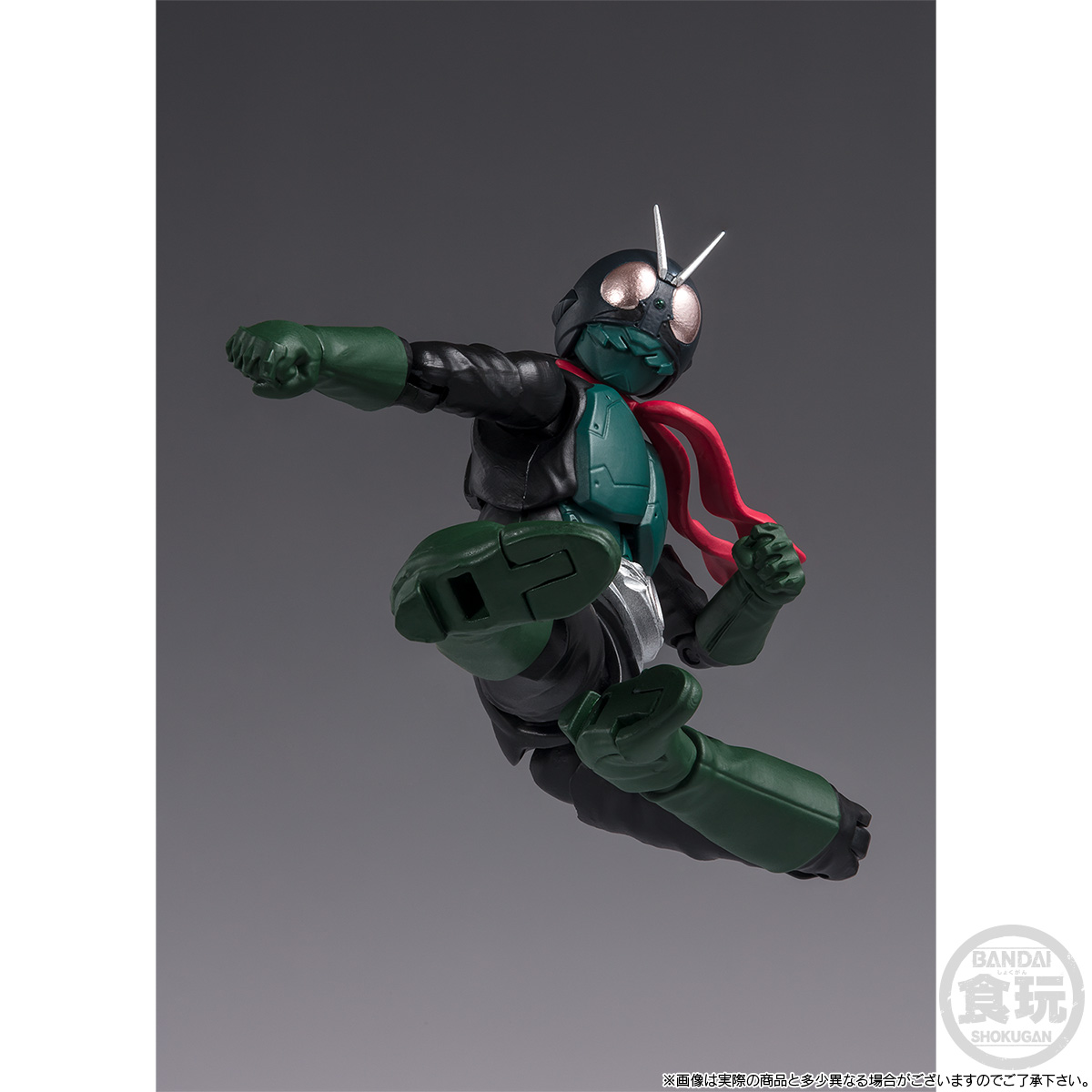 預訂訂金) (總價$330) (魂限) Bandai 掌動SHODO-XX 新·幪面超人1號& 電 