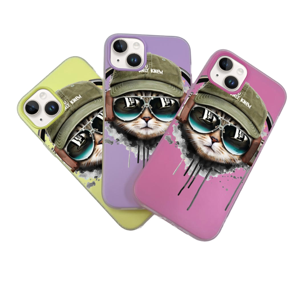 JELLY CASE PHONE FOR IPHONE - DESIGN CAT C