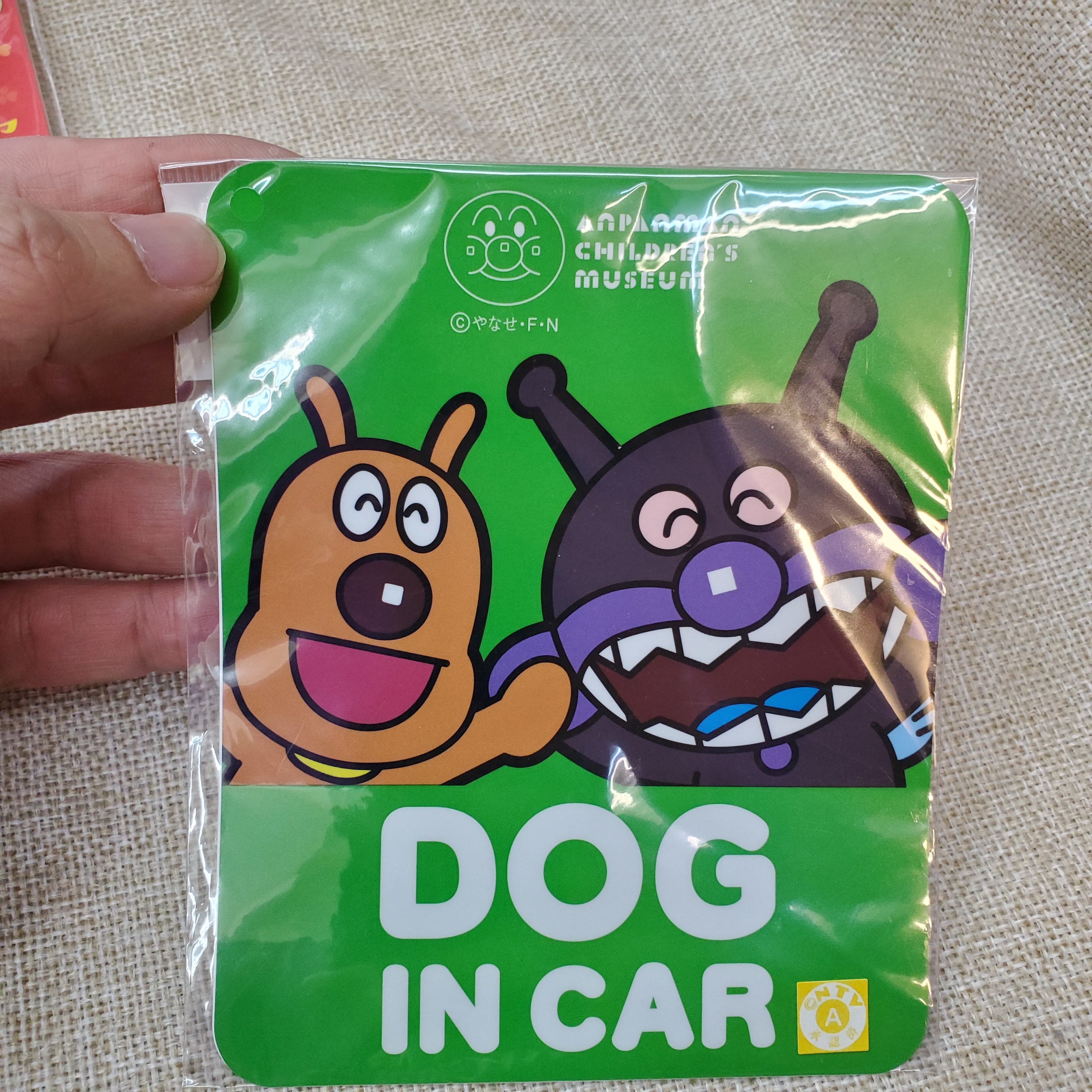 [現貨] [日本直送] 麵包超人 {車貼 TF306479}