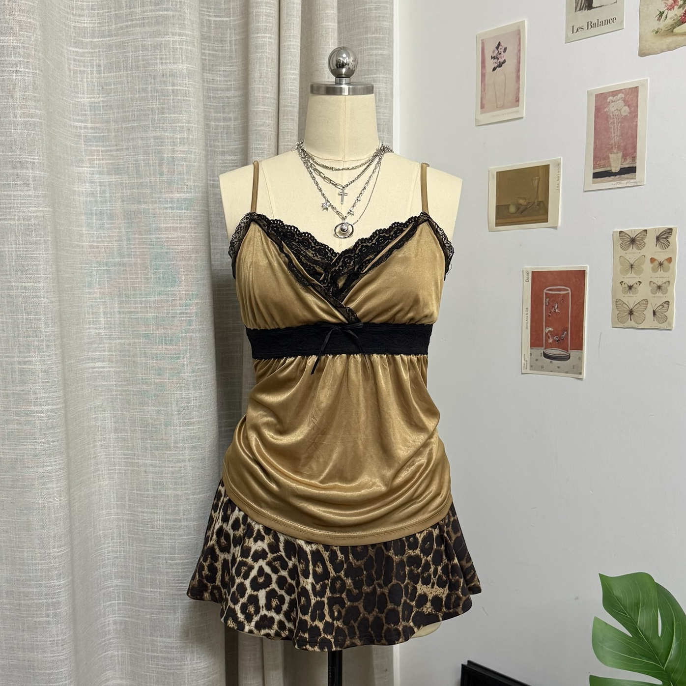 Brown Leopard Print Set