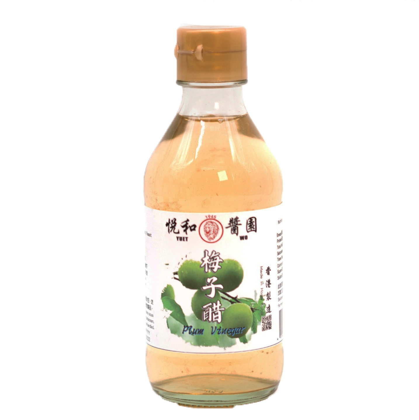 悦和醬園 梅子醋 （210ml)
