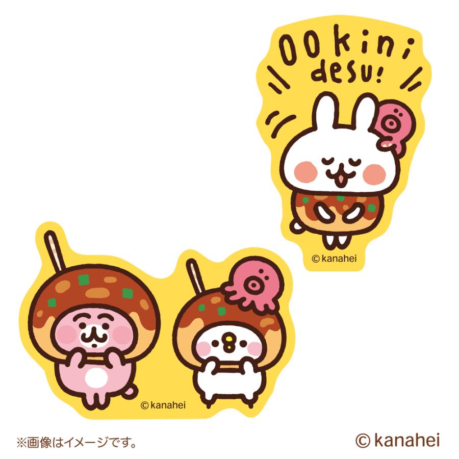 日本 kanahei KIDDYLAND 大阪梅田店 10週年記念 章魚燒系列 貼紙