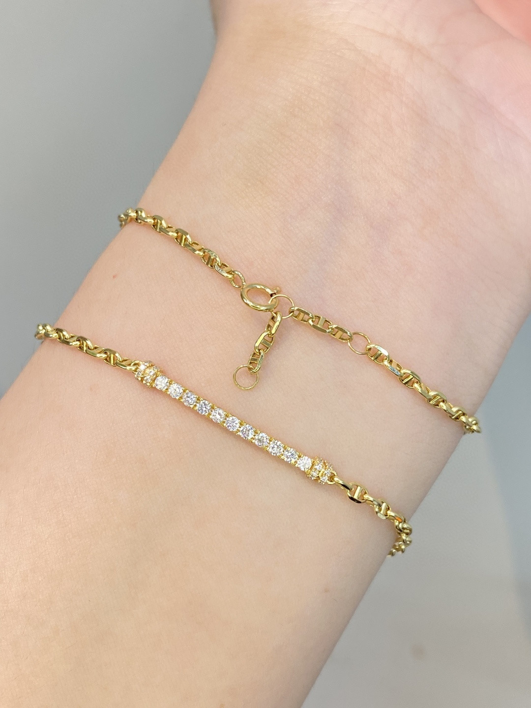 18K Diamond Bracelet 