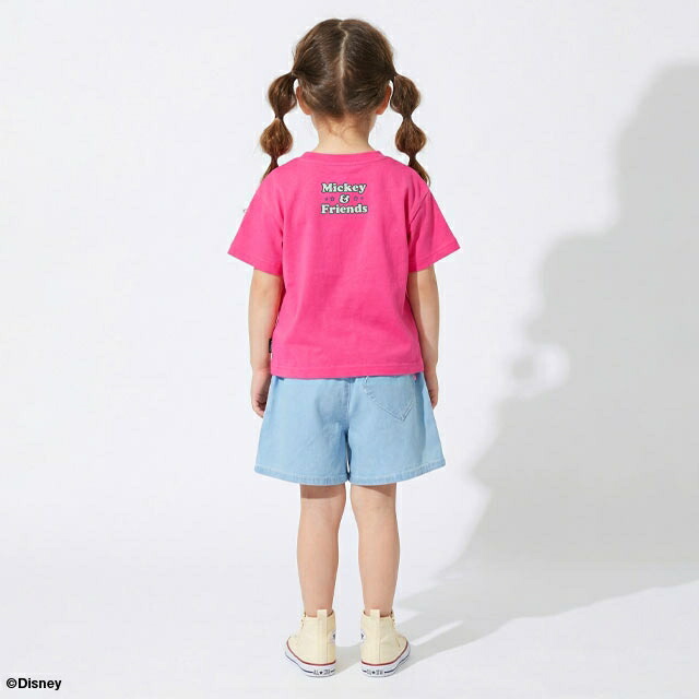 🆕【⭐訂購⭐】🇯🇵 日本直送 🌀#Disney #Mickey / #Minnie 不規則剪裁下擺短袖Tee🌀[ELCA-0097][260318]