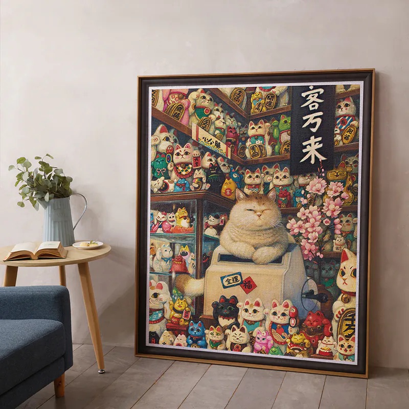 📦訂購 台灣代購 特裝限定Phoenix Chan 招財貓本舖 8000片 拼圖