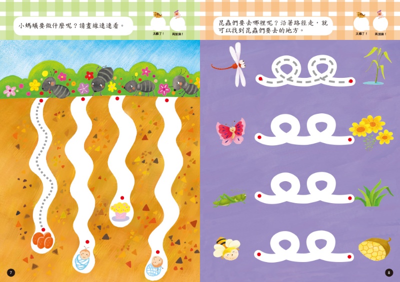 東雨 N次寫練習本：2歲右腦學習（每冊皆附1枝印章學習筆）