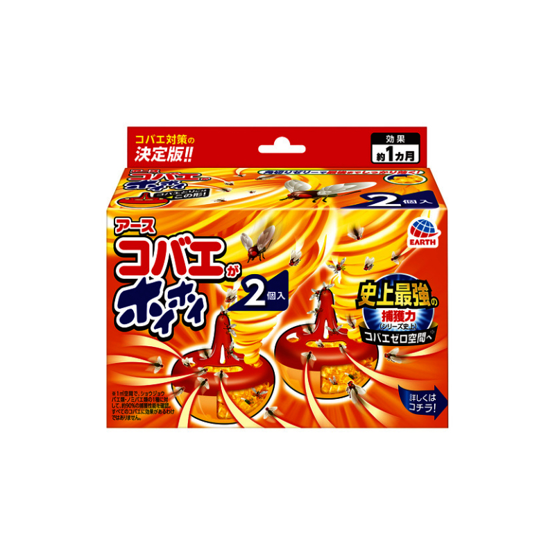 日本Earth 地球製藥果蠅誘捕啫喱 (一盒2個入)